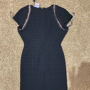 herve leger bondage dress